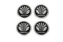 Daewoo Autocollants pour cabochons de jantes V1 60mm (4pcs) photo 1
