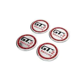 Autocollants pour cabochons de jante GT2 V2 60mm (4pcs) photo 2