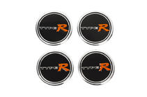 Autocollants pour cabochons de jante TypeR V1 60mm (4pcs) photo 2