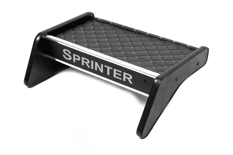 Mercedes Sprinter W901/902/903/904/905 1995–2006 Tablette de tableau de bord (1995-2000, Gris avec surpiqûre grise) TDI (tableau de bord) Image