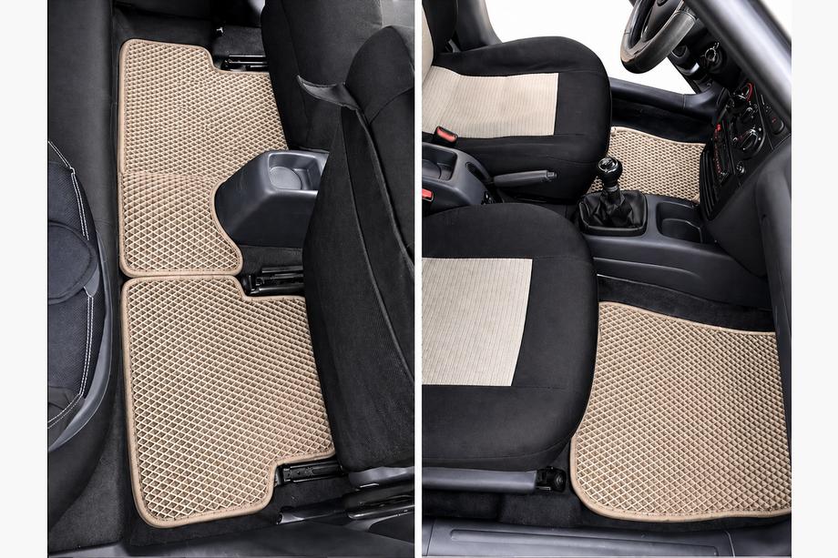 Daewoo Lanos 1998-2017 Tapis de sol EVA (Beige) Image