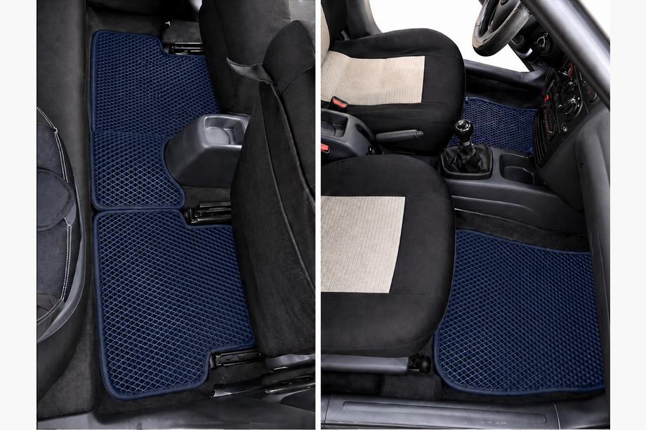 Daewoo Lanos 1998-2017 Tapis de sol EVA (Bleus) Image