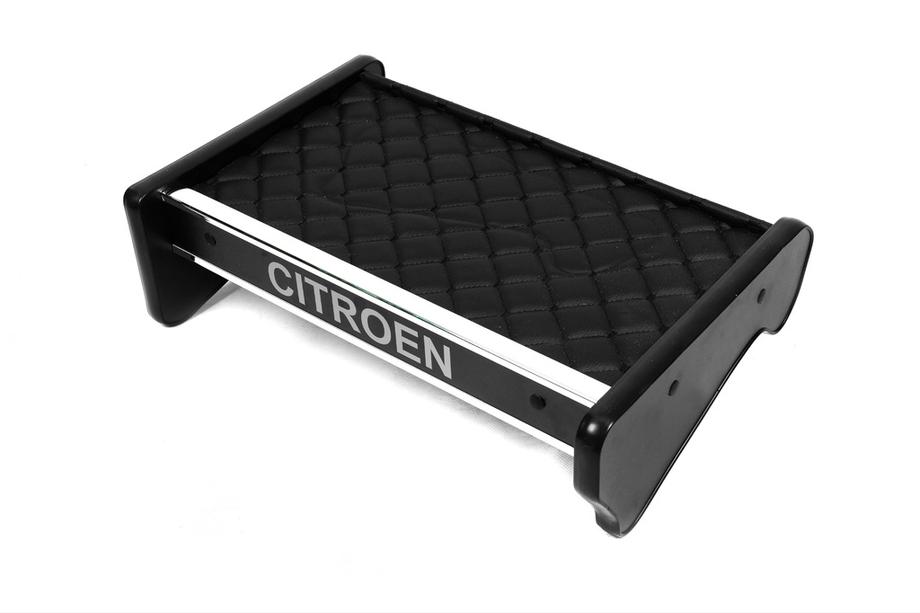 Citroen Jumper 1995-2006 Tablette de tableau de bord 1995-1999 (Noir avec couture noire) Image
