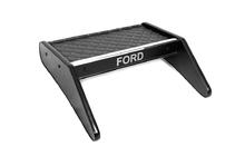 Ford Transit 2000–2014 Tablette de tableau de bord (Gris avec surpiqûre grise) photo 3