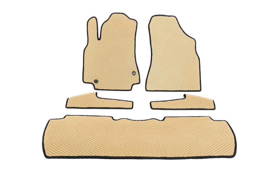 Peugeot Partner Tepee 2008-2018 Tapis de sol EVA (Beige) Image
