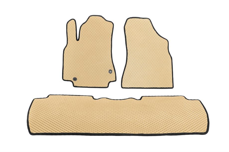Citroen Berlingo 2008-2018 Tapis de sol EVA (Beige) Avant (2 pcs) Photo 4