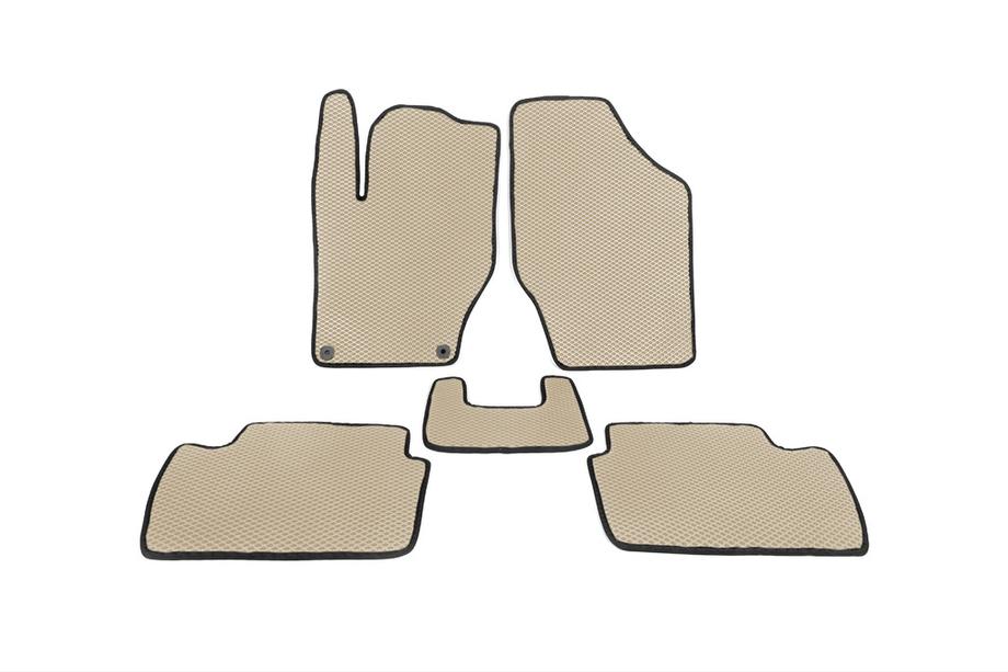 Citroen C-4 2010-2018 Tapis de sol EVA (Beige) Image