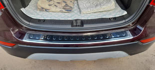 Buick Encore 2013-2019 Protection de Pare-chocs Arrière V-1 Carmos Inox photo 2