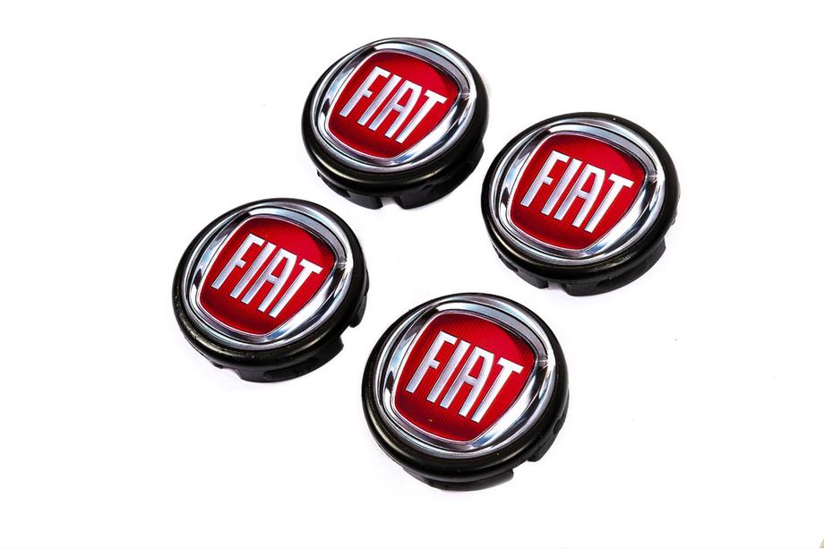 Fiat Enjoliveurs de jante 59/54 mm (lot de 4) Image