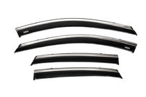 Hyundai Kona 2017-2023 Déflecteurs de vitres avec moulure chromée (4 pcs, Niken) photo 3