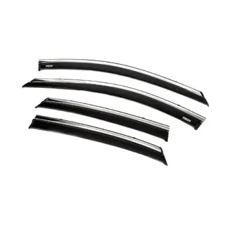 Déflecteurs de vitres avec moulure chromée (4 pcs, Niken) photo 4