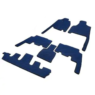 Tapis de sol (3 rangées, EVA, bleu) Chrysler Voyager 2001-2007 photo 2
