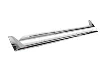 Lexus LX 500d/600 2022- Moulures de Portes F-Sport Blanc+Chrome (4 pcs, ABS) photo 5