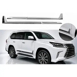Moulures de Portes F-Sport Blanc+Chrome (4 pcs, ABS) photo 1