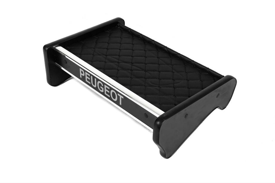 Peugeot Boxer 1994-2006 Tablette de tableau de bord 1994-1999 (Noir avec surpiqûre noire) Image