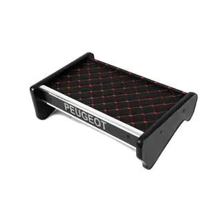 Tablette de tableau de bord 1994-1999 (Noir avec surpiqûre rouge)