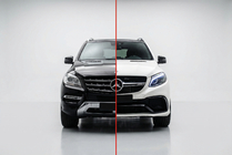 Mercedes GLE/ML class W166 2011-2018 Kit carrosserie conversion ML en GLE AMG photo 1