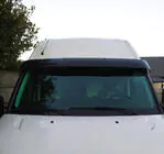 Iveco Daily 2014- Casquette pare-brise V2 (noir brillant, 5mm) photo 3
