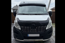 Renault Master 2011-2023 Casquette pare-brise V2 (noir brillant, 5mm) photo 5
