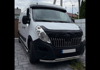 Renault Master 2011-2023 Casquette pare-brise V2 (noir brillant, 5mm) photo 7