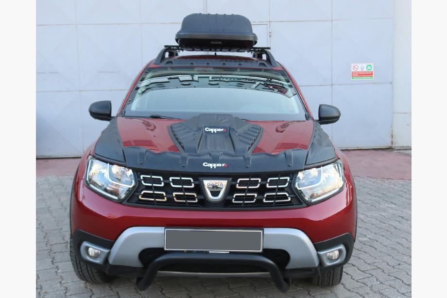Dacia Duster 2018-2024 Kit de caches de capot DRAGON (3 pcs) Photo 2