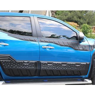 Moulures de portes EuroCap (6 pcs, ABS) Mitsubishi L200 2015-2024 photo 4