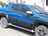 Fiat Fullback 2016- Moulures de portes EuroCap (6 pcs, ABS) photo 4
