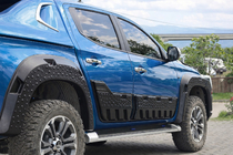 Fiat Fullback 2016- Moulures de portes EuroCap (6 pcs, ABS) photo 2