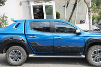 Fiat Fullback 2016- Moulures de portes EuroCap (6 pcs, ABS) photo 1