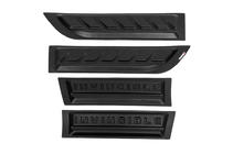 Toyota Hilux 2015- Moulures de porte EuroCap (4 pcs, ABS) photo 2
