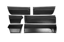 Volkswagen Amarok 2010-2022 Moulures de portes EuroCap (6 pcs, ABS) photo 6