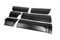 Volkswagen Amarok 2010-2022 Moulures de portes EuroCap (6 pcs, ABS) photo 7