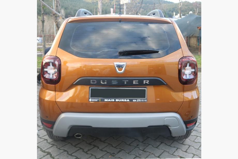 Renault Duster 2018-2024 Cache Pare-chocs Arrière U-Type (ABS, Gris) Image
