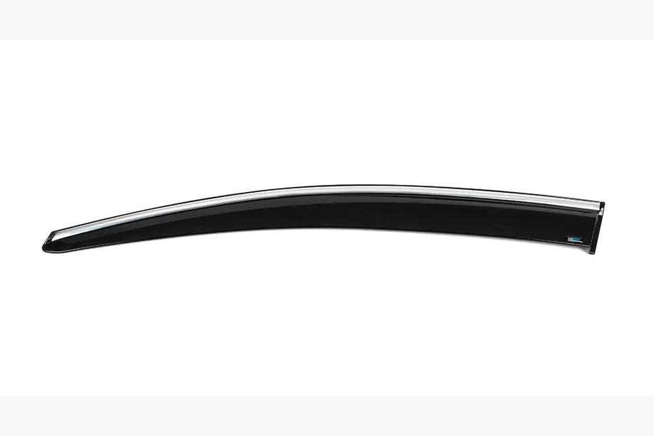 Ford Focus III 2011-2017 Déflecteur de vitre côté conducteur avec chrome (1 pc, Sunplex Chrome) Image