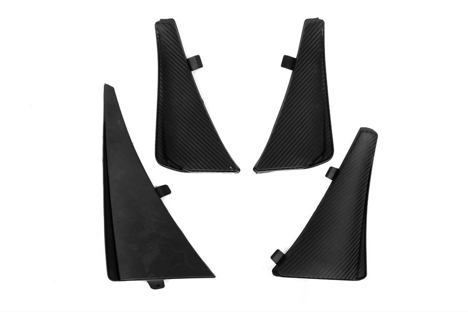 Chevrolet Corvette C8 2019- Bavettes Premium (4 pcs) Image