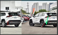 Toyota Rav 4 2019–2025 Bavettes Premium 2022+ (Passage de roue long, 4 pcs) photo 2