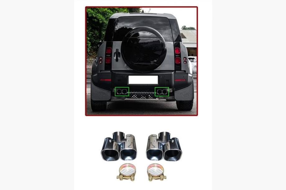 Land Rover Defender 2019- Embouts d'échappement (2 pcs) Image