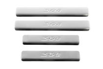 Peugeot 308 2007-2013 Couvre-seuils de porte (Omsa, 4 pcs, inox) photo 2