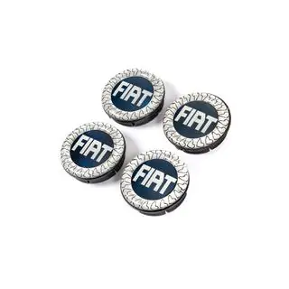 Cabochons de jante V3 49/42.5 mm bleu (4 pcs, 46746586) photo 1