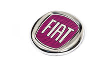 Fiat Emblème (rouge V2, autocollant) photo 2