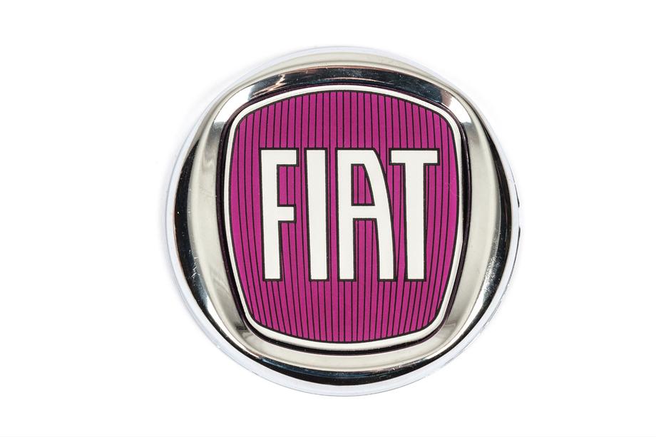 Fiat Emblème (rouge V2, autocollant) Image