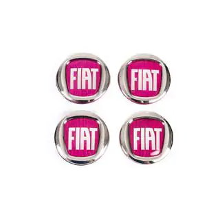 Cabochons de jante V2 49/42.5 mm rouges (4 pcs, 0735448759) photo 4