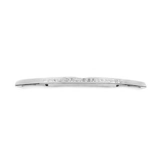 Baguette chromée au-dessus de la plaque d'immatriculation (2013-2018) Toyota Land Cruiser Prado 150 2009-2023 photo 3