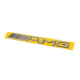 Insigne AMG (20cm, ABS, chrome) photo 1