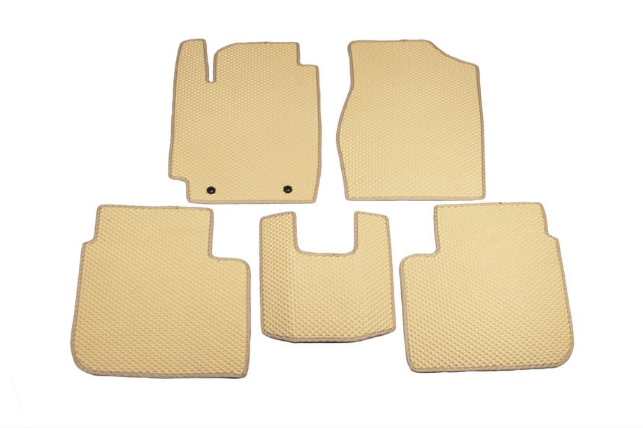 Toyota Camry 2001-2006 Tapis de sol EVA (Beige) Image