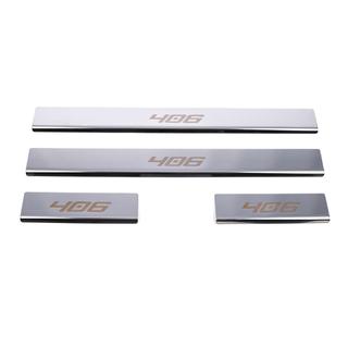 Seuils de porte Carmos (4 pcs, inox) Peugeot 406 1995-2004 photo 2
