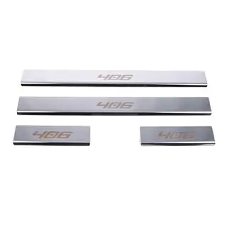 Seuils de porte Carmos (4 pcs, inox) photo 2