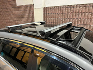 Peugeot 2008 2019- Barres de toit pour barres longitudinales integrees verrouillables Wizard V2 (2 pcs) 125cm, gris photo 2