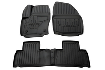 Ford Galaxy 2007-2015 Tapis de Sol Caoutchouc Stingray 3D (2011-2014, 4 pcs, Polyuréthane, Clip FC2) photo 1