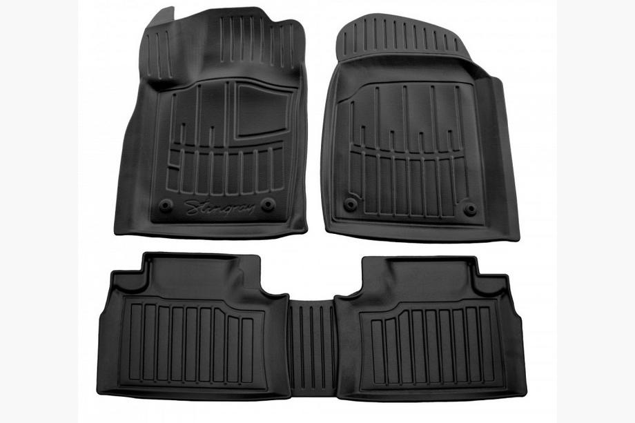 Jeep Grand Cherokee WK2 2010-2021 Tapis de sol en caoutchouc Stingray 3D (5 pcs, polyuréthane) Photo 5